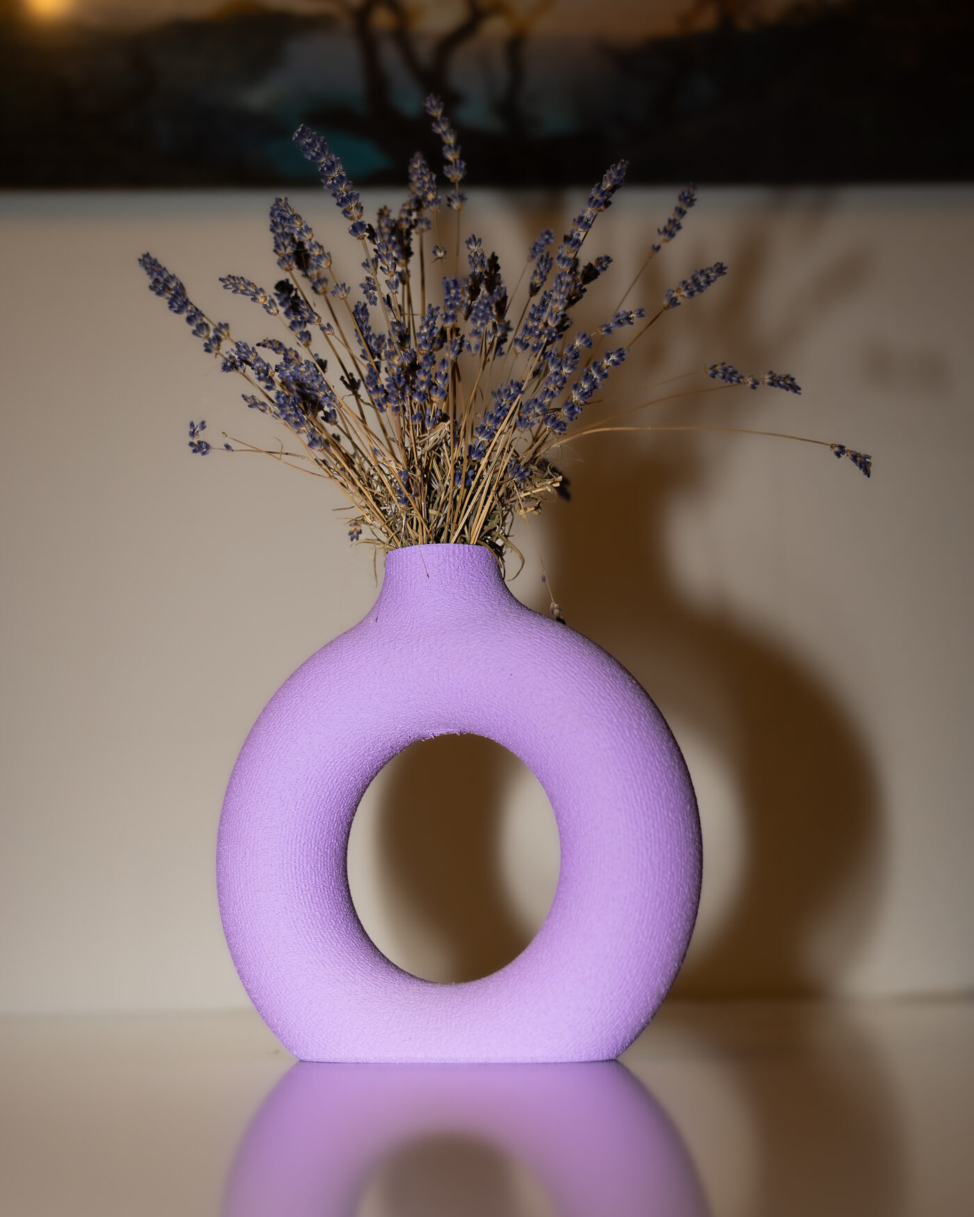 Donut Vase Lavendel – Foto 1