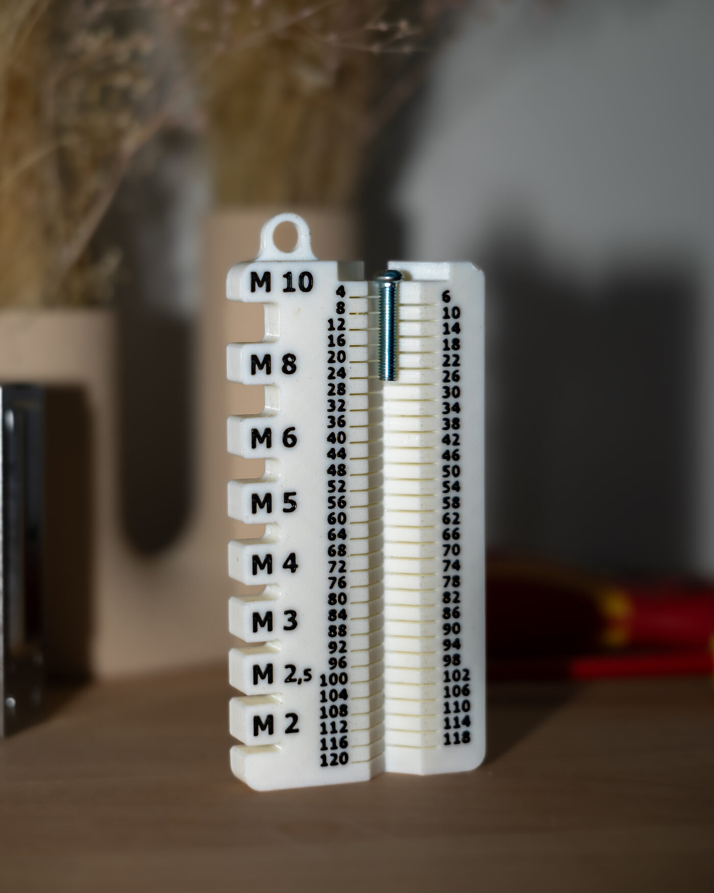 Schrauben-Messlehre M2–M10 – Foto 3