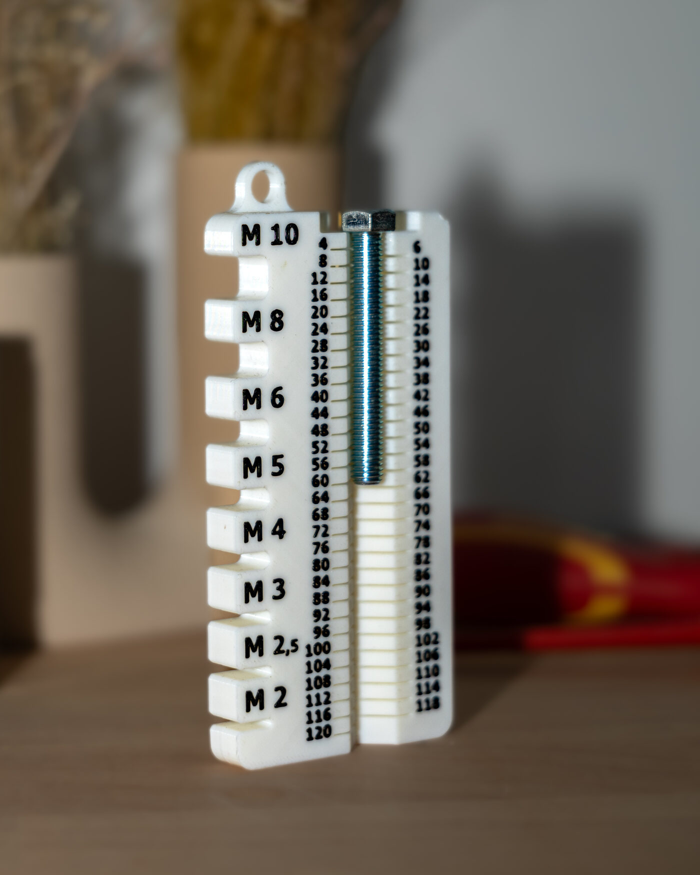 Schrauben-Messlehre M2–M10 – Foto 2