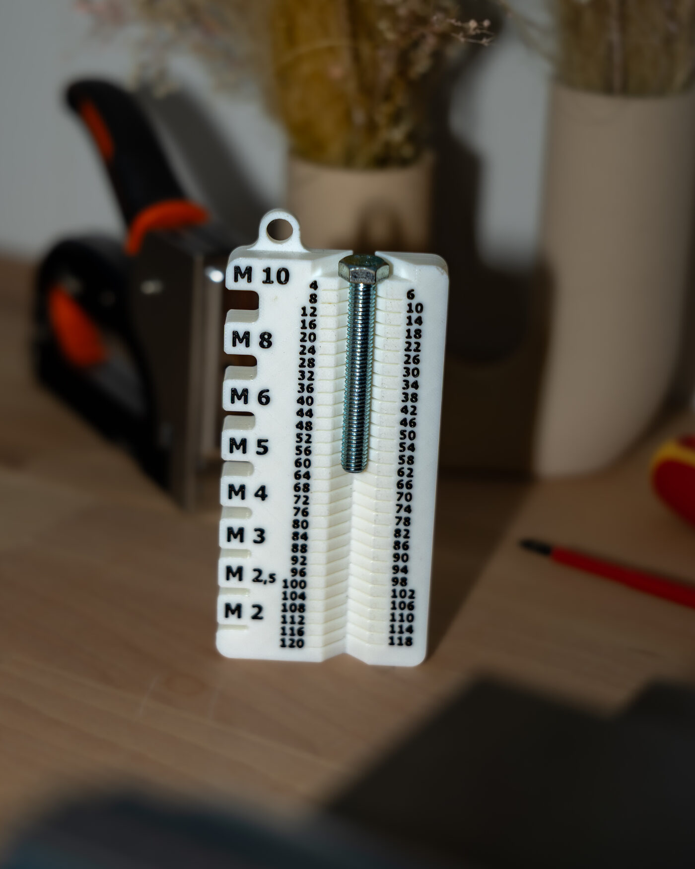 Schrauben-Messlehre M2–M10 – Foto 1