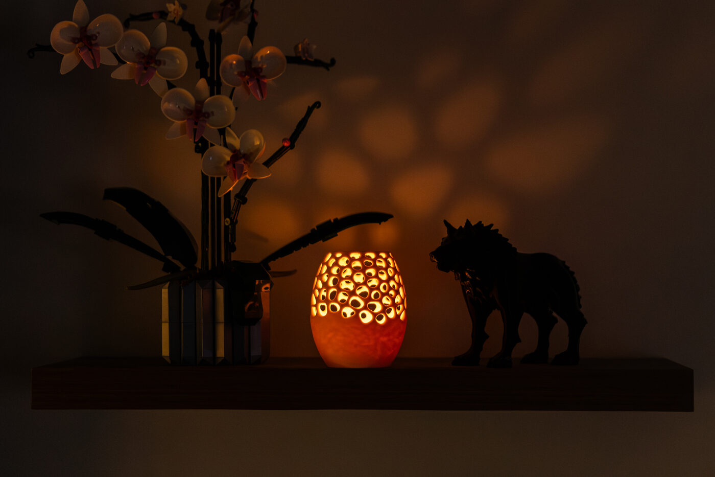 Voronoi Windlicht – Foto 1